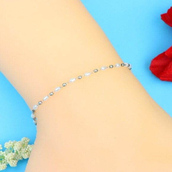 Elegant Handmade Anklet – Perfect for Women & Girls | Ideal Gift Option, DYC1235 - Picture 1 of 7